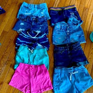Lot of 8 pair of shorts size 7